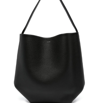 The Row N/S Park 라지 레더 토트 백