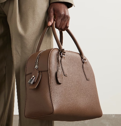  THE ROW India textured-leather tote