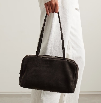 THE ROW Astra nubuck shoulder bag